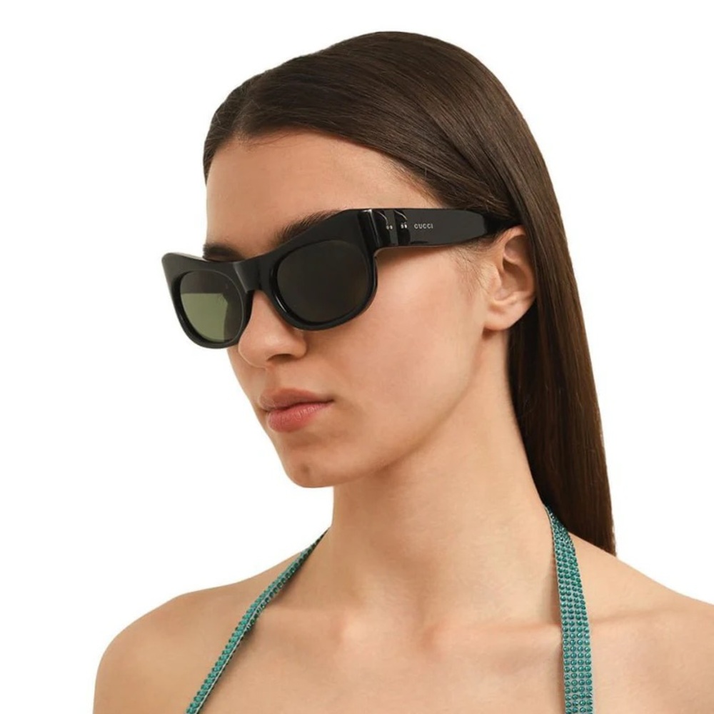 Gucci Rectangular Sunglasses With Square And Rect… - image 6